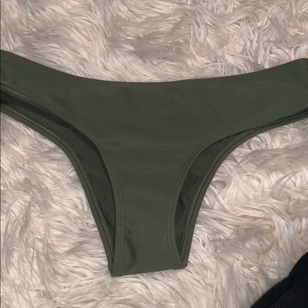 olive bikini bottoms
